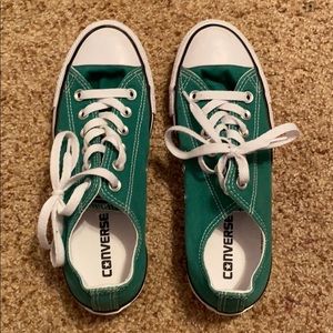 Green All Star Converse